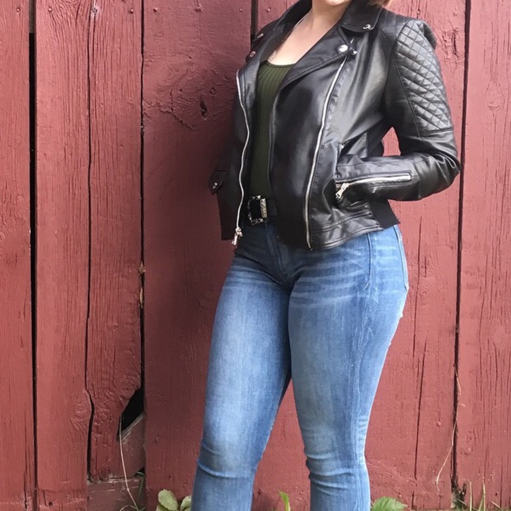 Express Leather Jacket - Picture 2 of 8